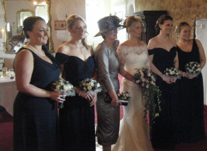 Andrea and the Girls at Borthwick Castle