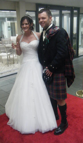 ola & Scott  at the Roxburghe Hotel Edinburgh 15 Sept 2012
