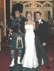 Sophie Tom and Jim at Drumtochty Castle